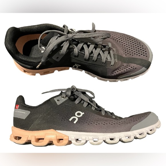 On Cloud Cloudflow Gray Women’s Size 7.5 - Picture 2 of 4